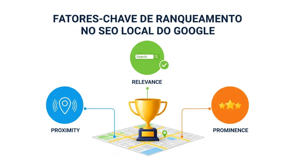 fatores de ranqueamento do google